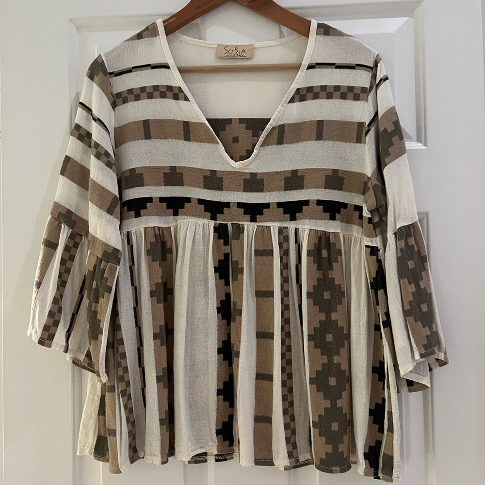 Sofia made in Italy cotton top